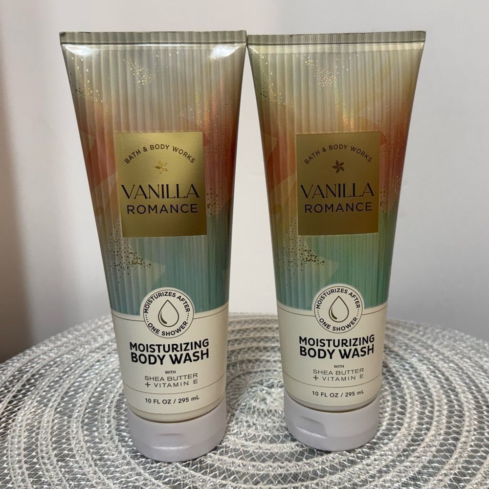 BBW Vanilla Romance Body Cream Set of 2 NWT